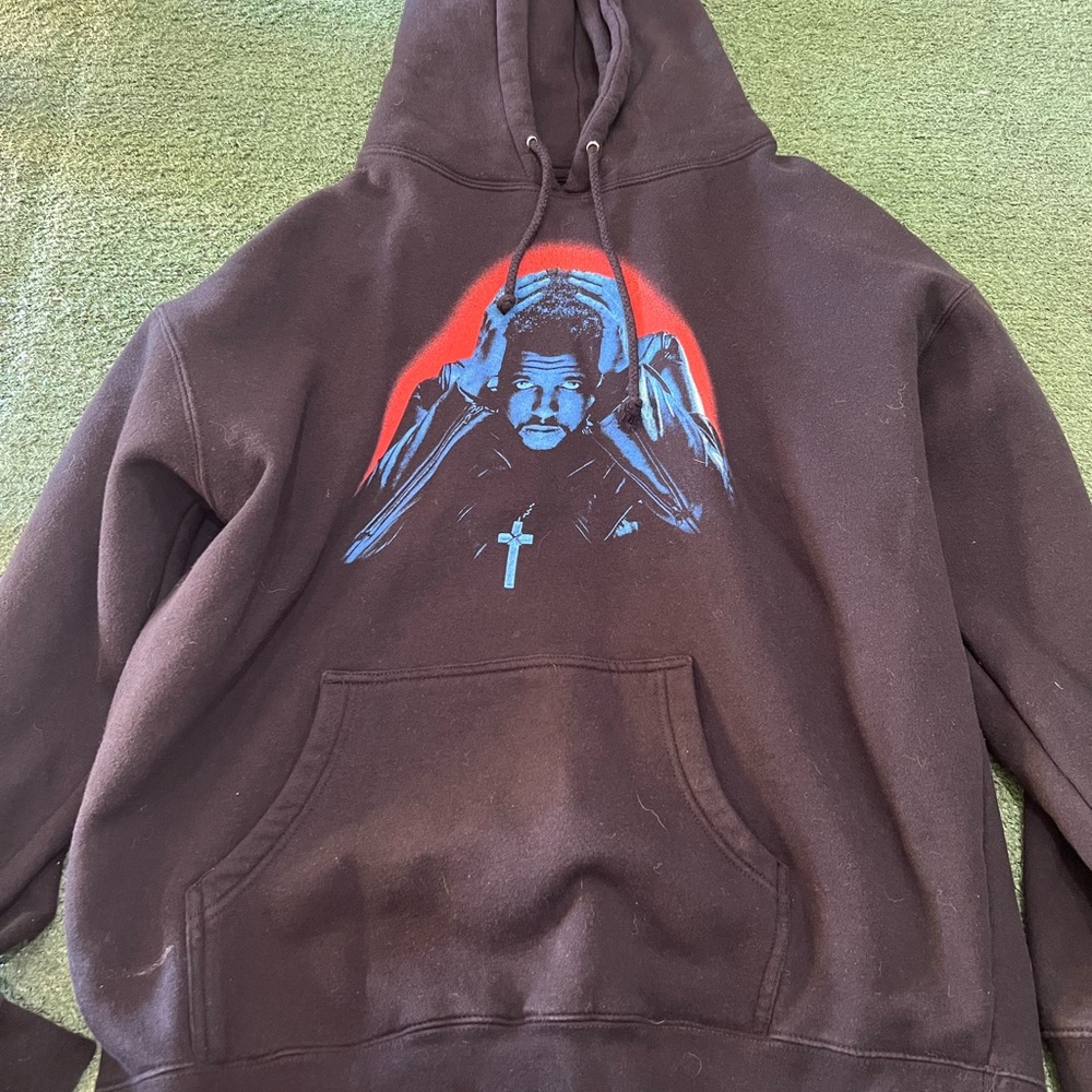 The Weekend BlackSweater with Graphic Design